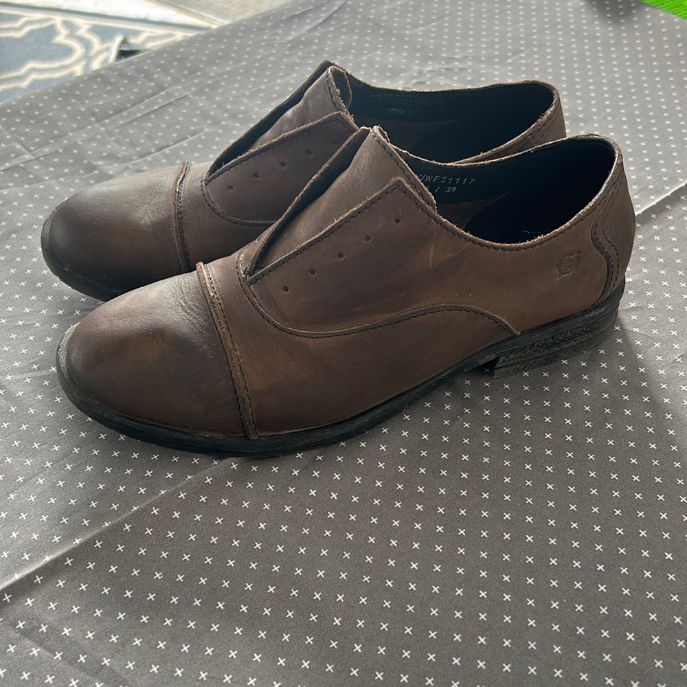 Born leather oxfords